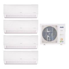 Мульти сплит-система AUX AM4-H28/4DR2/AMWM-H07/4R2(BA)*4шт