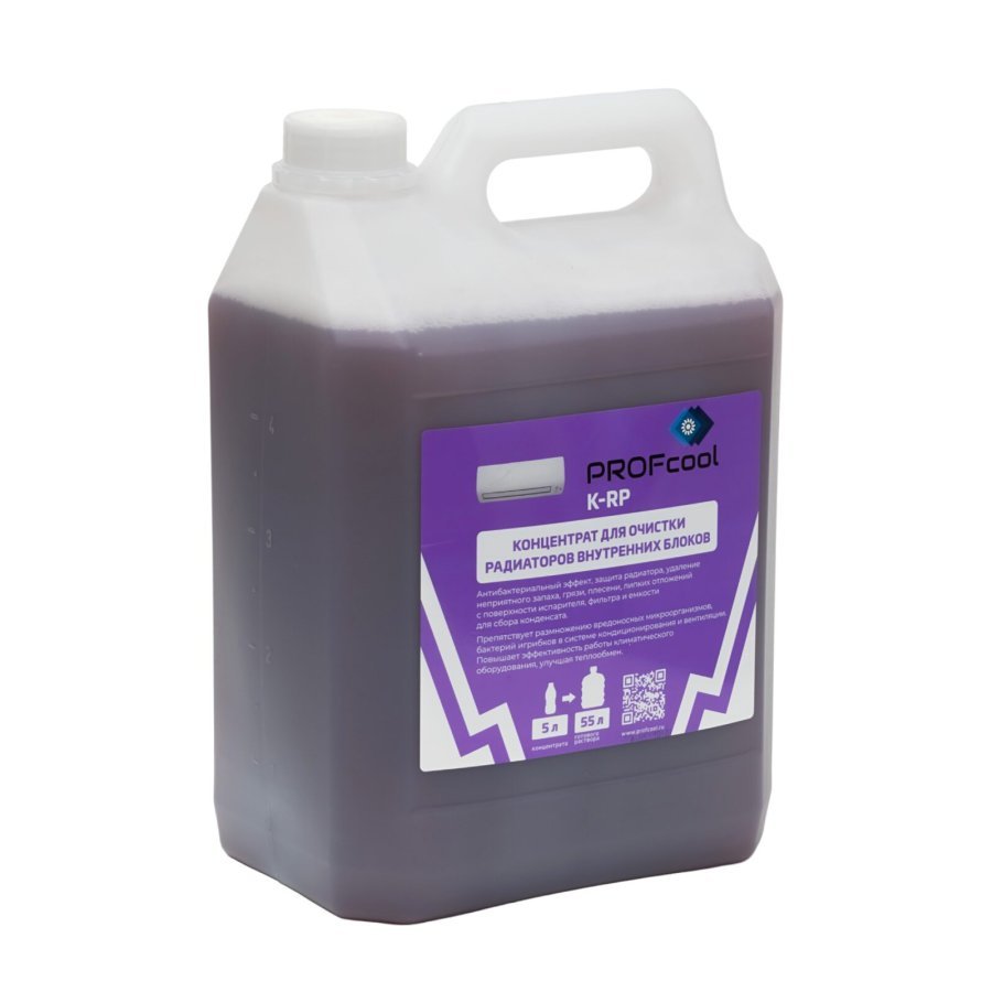 Концентрат для очистки радиаторов вн. блоков PROFcool K-RP, 5л