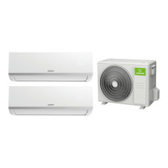 Мульти сплит-система Lessar LU-2HE18FVE2/LS-MHE09KCE2*2шт