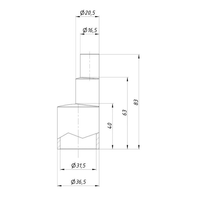 Переходник дренажный R-16/20*32, RexFaber