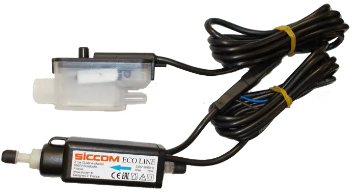 Помпа дренажная Siccom Eco Line (проточная, 13 л/ч, 21 Дб)