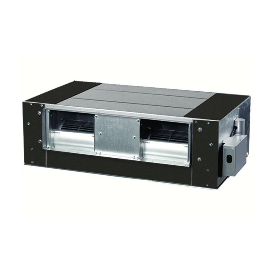 Канальный фанкойл General Climate GDUR-22R 2T 2-х трубный
