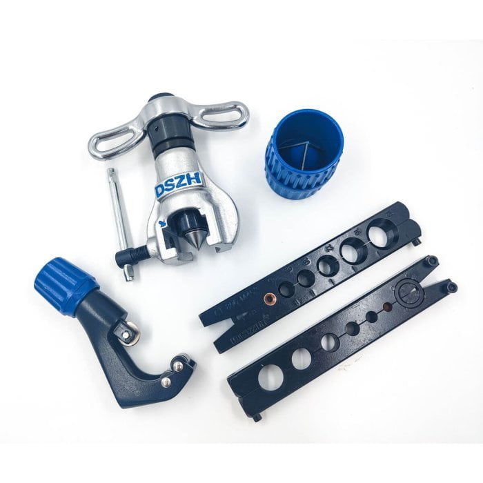 Вальцовка эксцентриковая с реверсом DSZH RCT-N806 AM-L в кейсе, +риммер и труборез