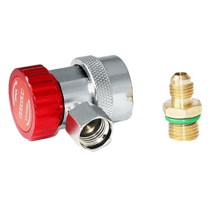 Быстросъёмная муфта с вентилем DSZH QC-19H (с переходником 14мм - 1/4)