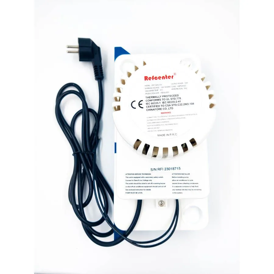 Помпа дренажная Refcenter RTP15WS230L накопительная 1.1л; 250 л/ч