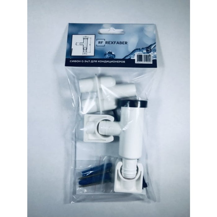 Сифон G-34/1 Y с гидромеханическим затвором, RexFaber