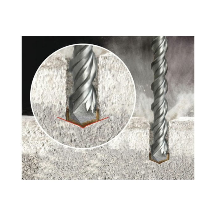 Сверло-бур по бетону Rennbohr Basic SDS+ Ø12 х 160 мм