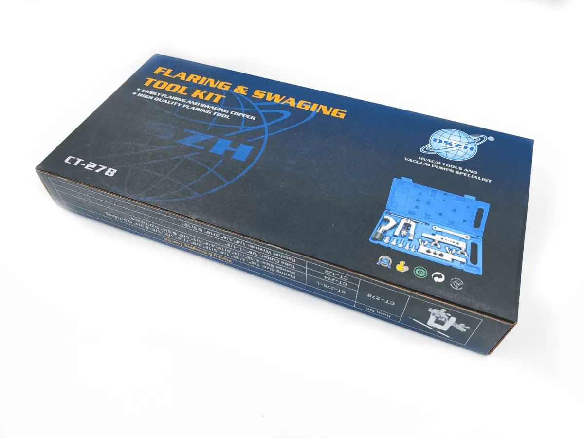 Вальцовка+труборасширители DSZH CT-278L (1/8 - 3/4 +труборез)