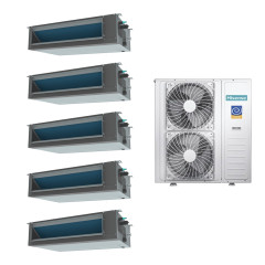 Мульти сплит-система Hisense AMW-60U6SP/ADT-09UX4RBL8*5шт