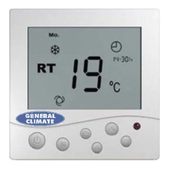 Пульт управления General Climate GR-8001FCV2-MD 2/4х труб. Modbus ЖК