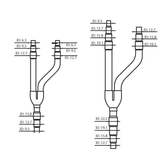 Рефнет-разветвитель универсальный Y1 (комплект)