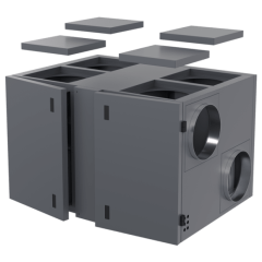 Приточно-вытяжная установка Zilon ZPVR-N 3200 UE EC