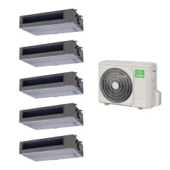 Мульти сплит-система Lessar LU-5HE42FME2/LS-MHE07DVE2*5шт
