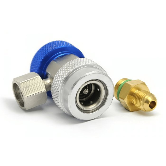 Быстросъёмная муфта с вентилем DSZH QC-19L (с переходником 14мм - 1/4)