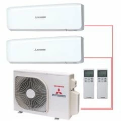 Мульти сплит-система Mitsubishi Heavy SCM40ZS-W/SKM20ZSP-W*2шт