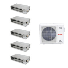 Мульти сплит-система Funai RAM-I-5OK120HP.01/U/RAM-I-OK30HP.D01/S*5шт