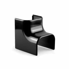 Угол внутренний для кабель-каналов Арктика 74х55 мм, чёрный