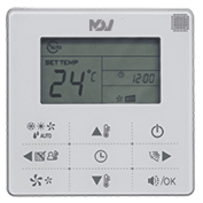 Кассетный фанкойл MDV MDKA-850R четырехпоточный