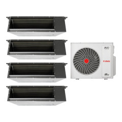 Мульти сплит-система Funai RAM-I-4KG105HP.01/U/RAM-I-KG30HP.L01/S*4шт