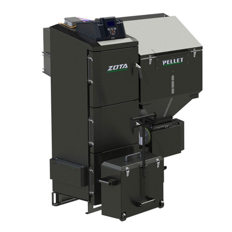 Пеллетный котел Zota Pellet Black 35 2R-400 к-т