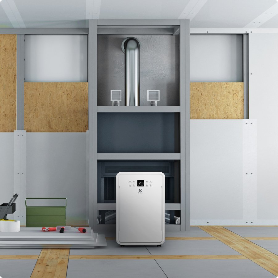 Осушитель воздуха Electrolux EDH-65L + метеостанция RITMIX CAT-041