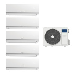 Мульти сплит-система Lessar LU-5HE42FME2B/LS-MHE12KCE2B*5шт