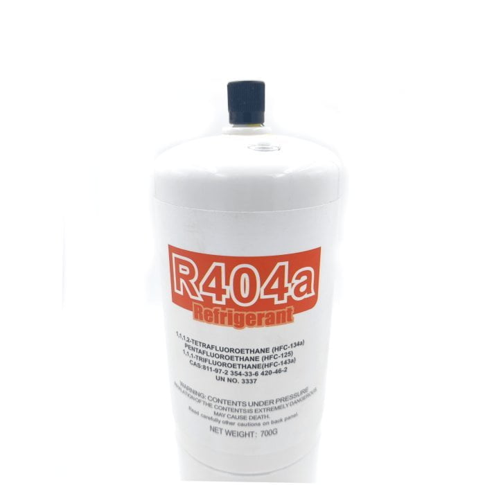 Фреон R404A, баллон 0,7 кг с клапаном