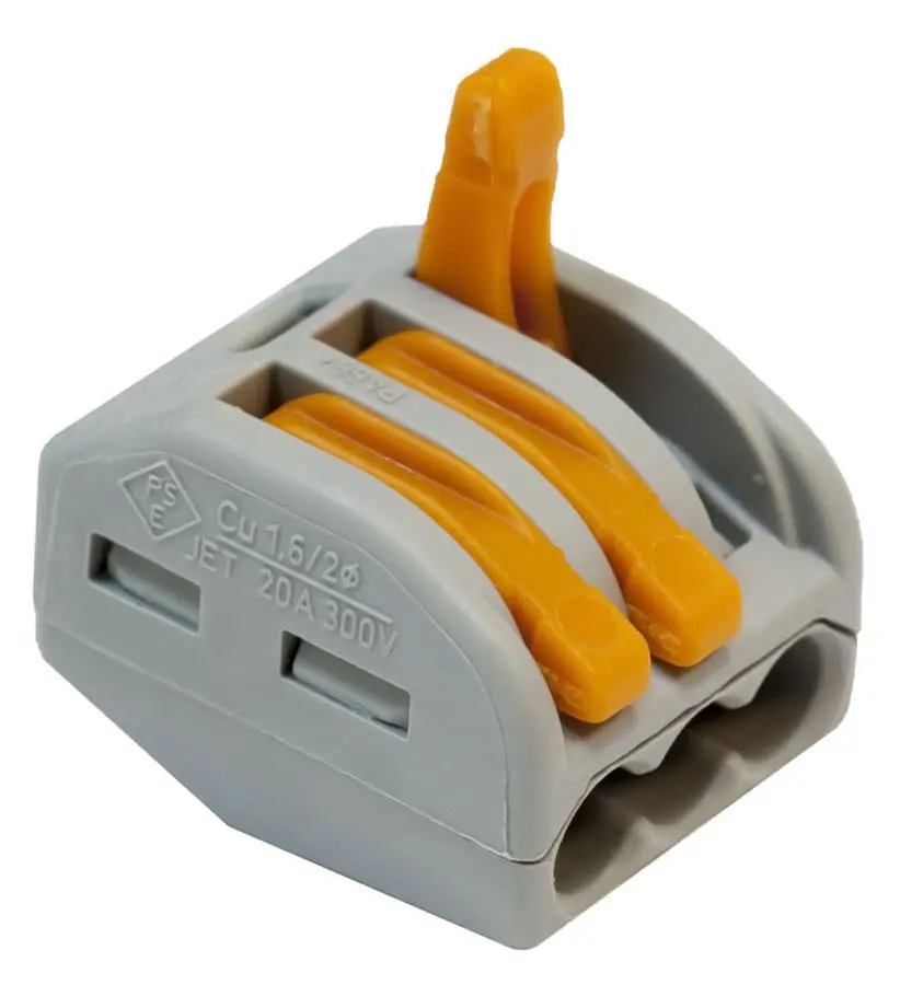 Соединительная клемма WAGO 222-413 (б/пасты на 3 провода)