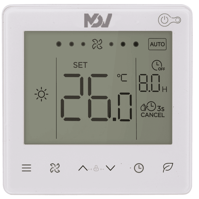 Канальный фанкойл MDV MDKT2-V500