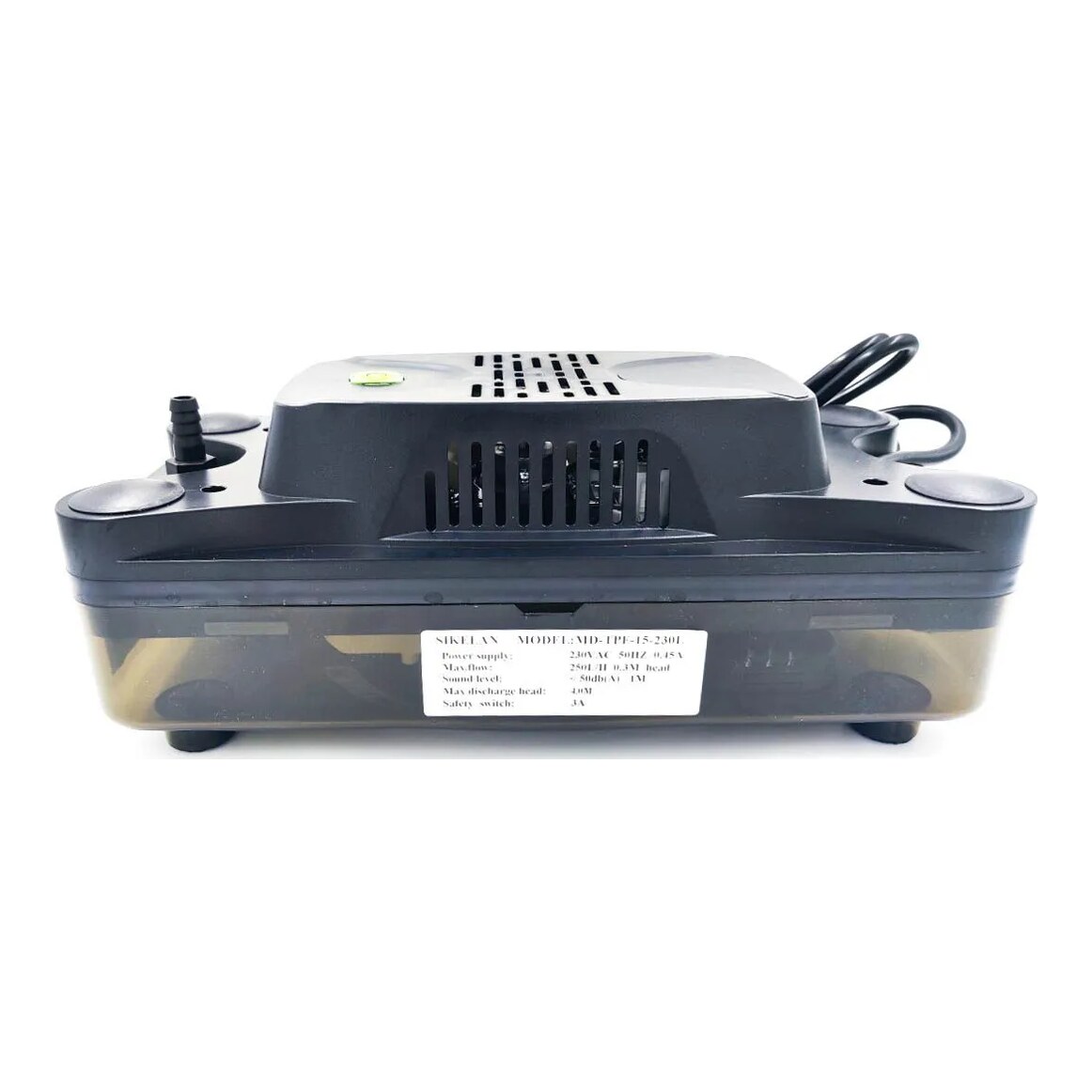 Помпа дренажная Sikelan Tank Low Type MD-TPF-15-230L накопительная 1.2л, 250 л/ч