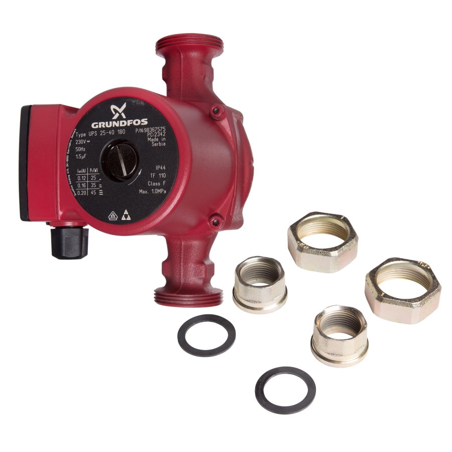 Насос Grundfos 98367575 UPS 25-40 EU циркуляционный