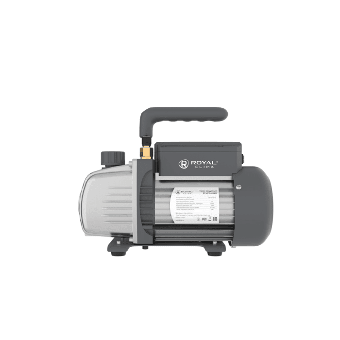 Насос вакуумный Royal Clima RT-VP120-R410 (1-ступ., 60л/мин, 60 microns, 1/4SAE)