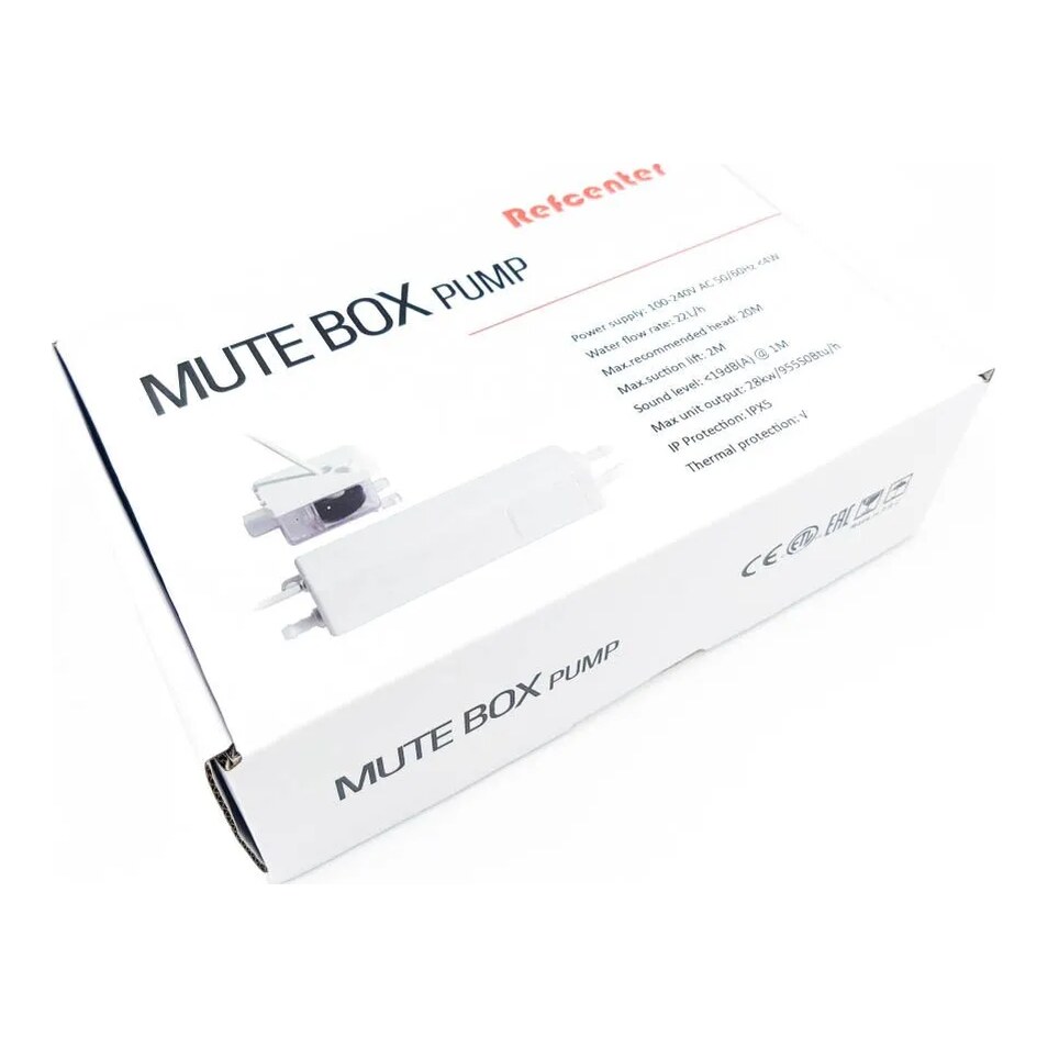 Помпа дренажная Refcenter Mute Box проточная, 22 л/ч, 19 Дб