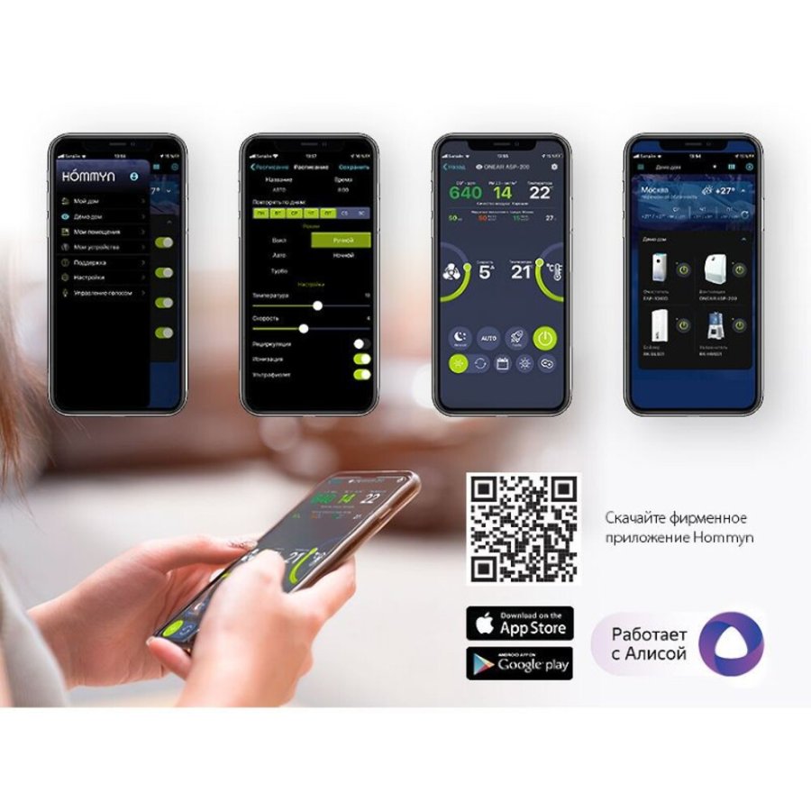 Очиститель воздуха приточный Ballu ASP-200