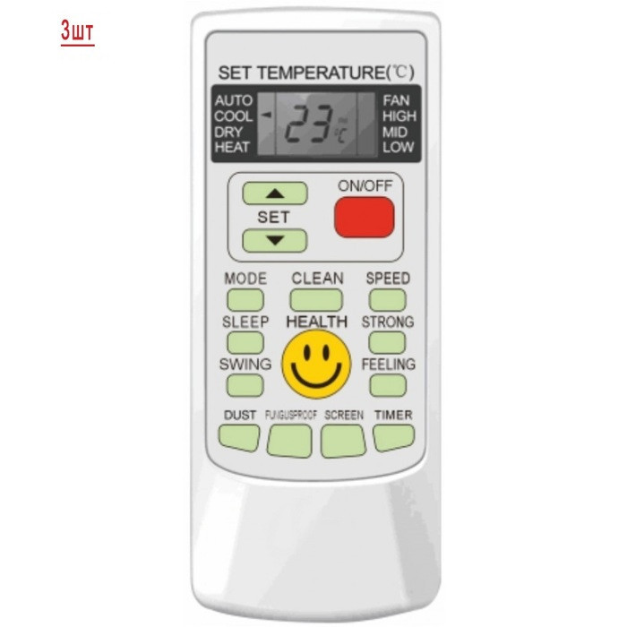 Мульти сплит система Rovex 3M21UIHA/RS-M07IHA1*3 на 3 комнаты