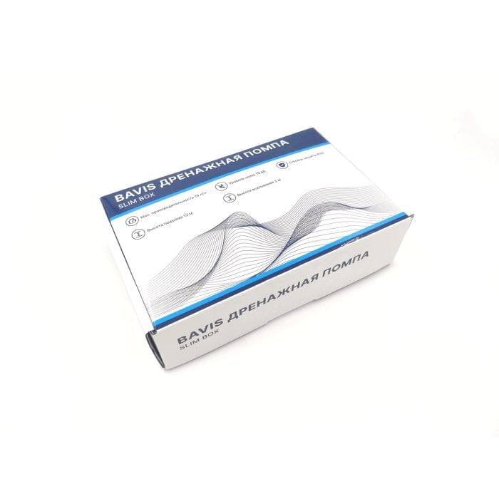 Помпа дренажная Bavis Slim Box проточная, 15 л/ч, 19 Дб