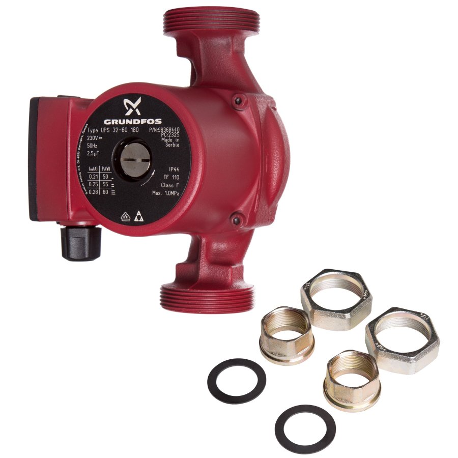 Насос Grundfos 98368440 UPS 32-60 EU циркуляционный