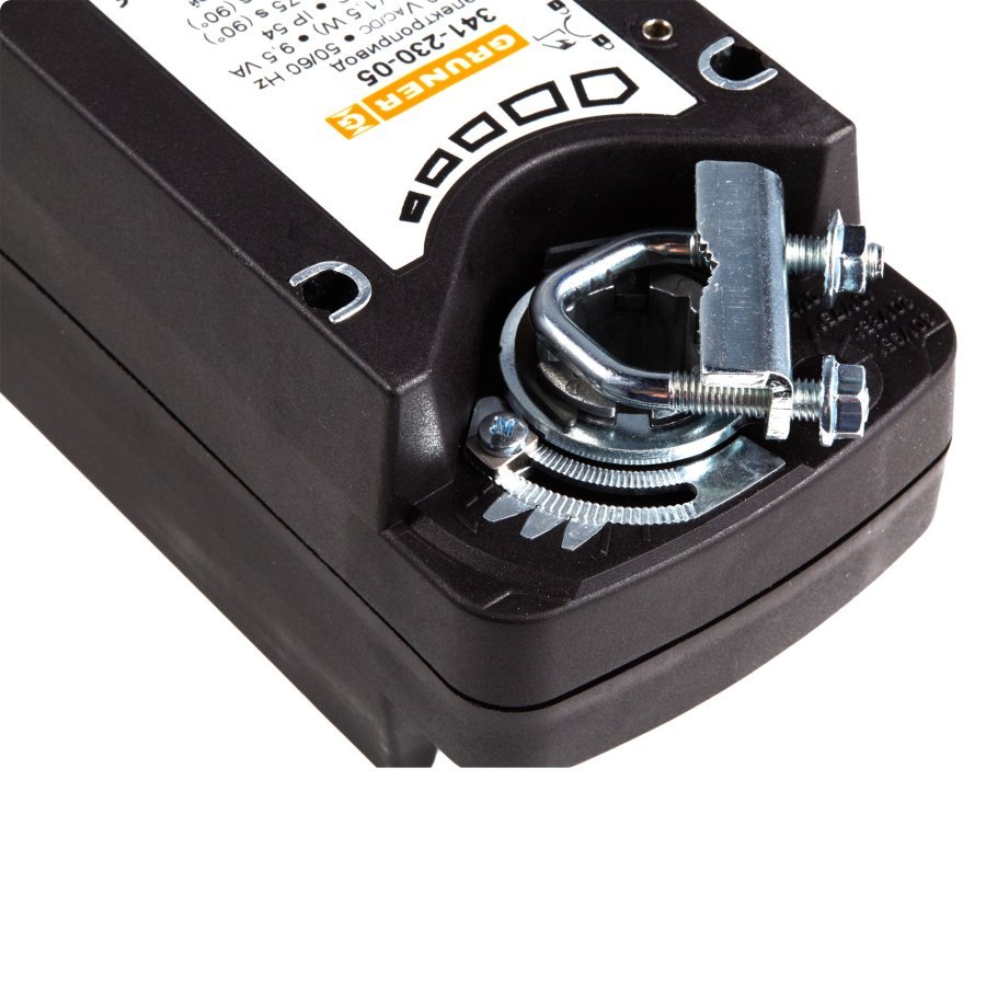 Электропривод Gruner 341-024-05/RUS с возвратной пружиной