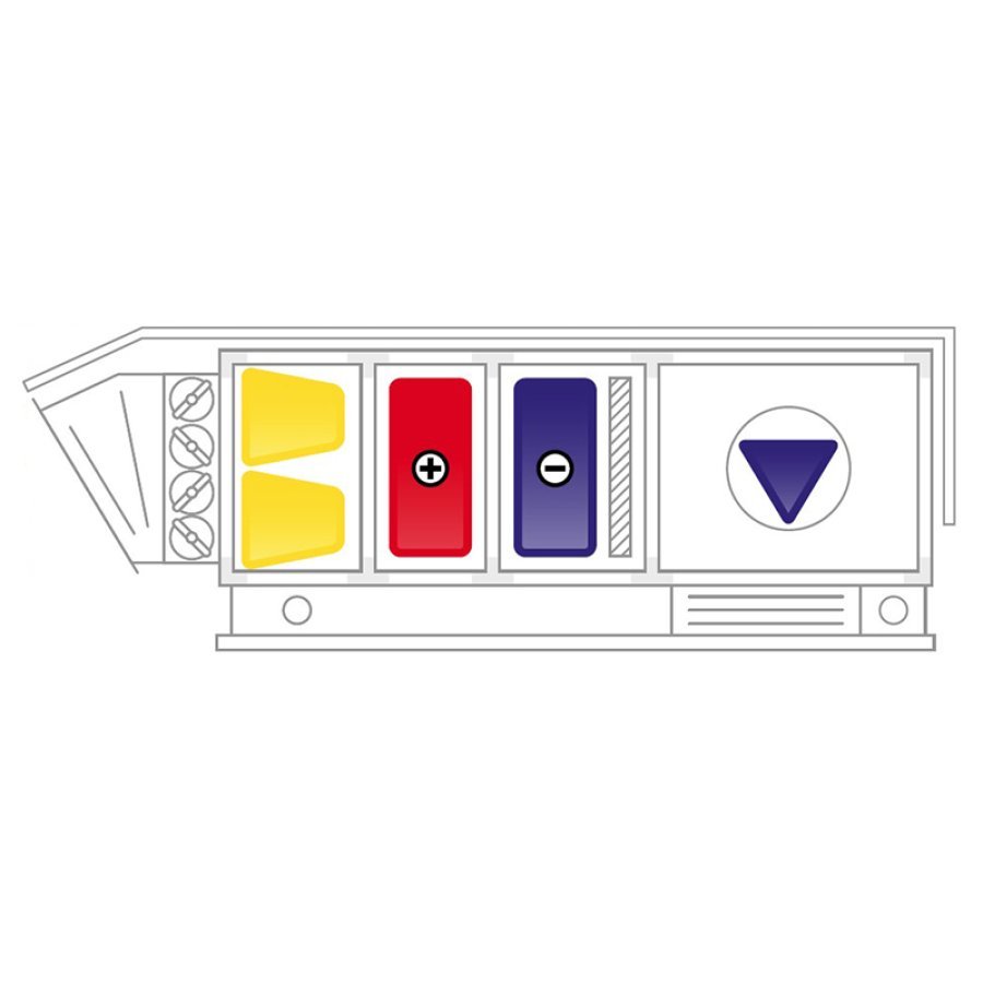 Шкаф управления Dantex APS-CHWWOOF(X)O для приточной установки