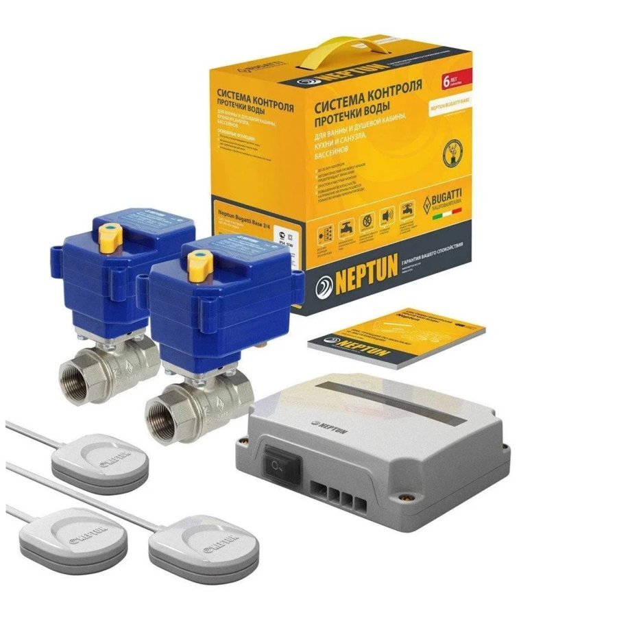 Система защиты от протечек Neptun Bugatti Base 1/2