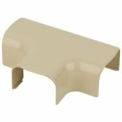 Тройник накладной для кабель-каналов 90 гр. Арктика 74х55 мм, бежевый