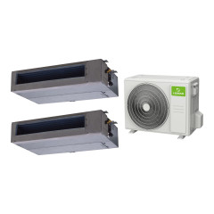Мульти сплит-система Lessar LU-2HE18FVE2/LS-MHE09DWE2*2шт