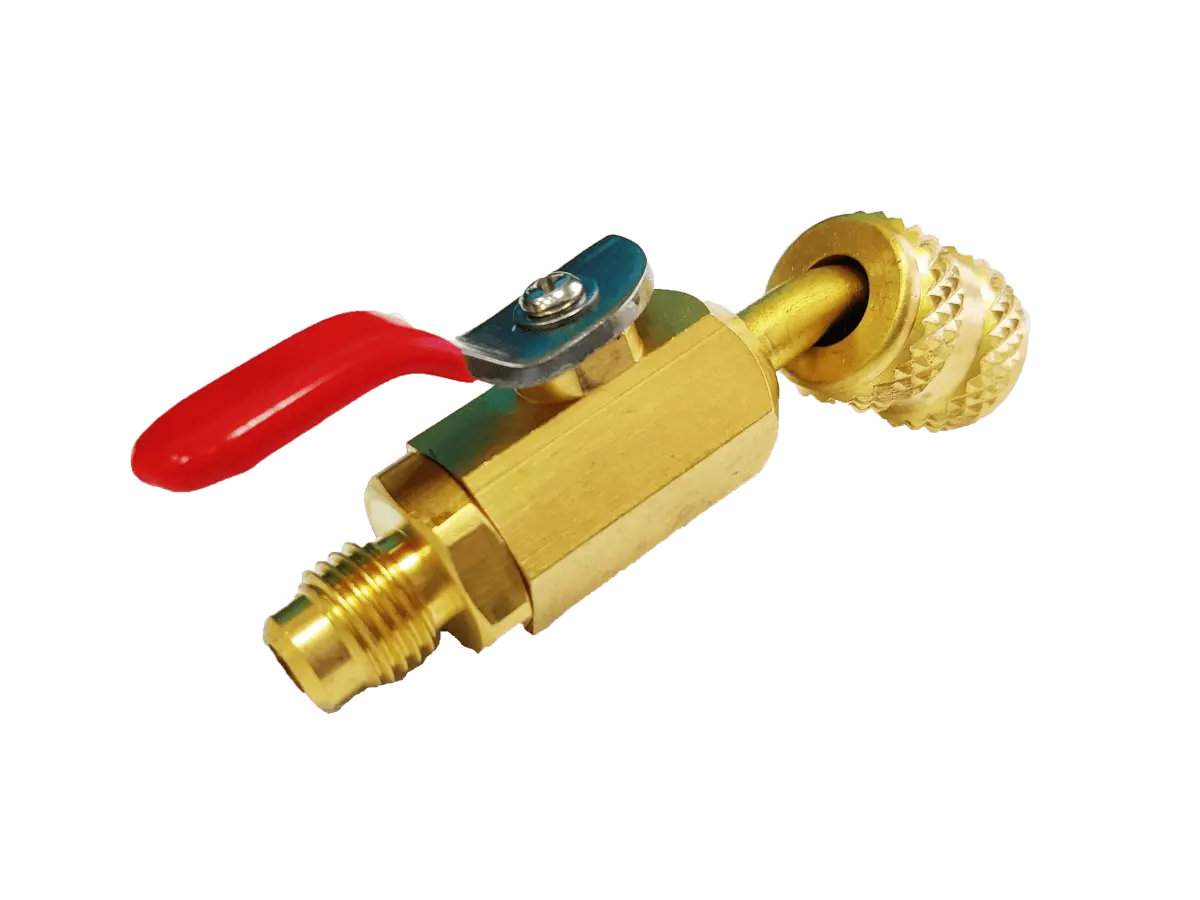 Вентиль-адаптер DSZH BC-453 штуцер 1/4 - гайка 5/16, угол 45°