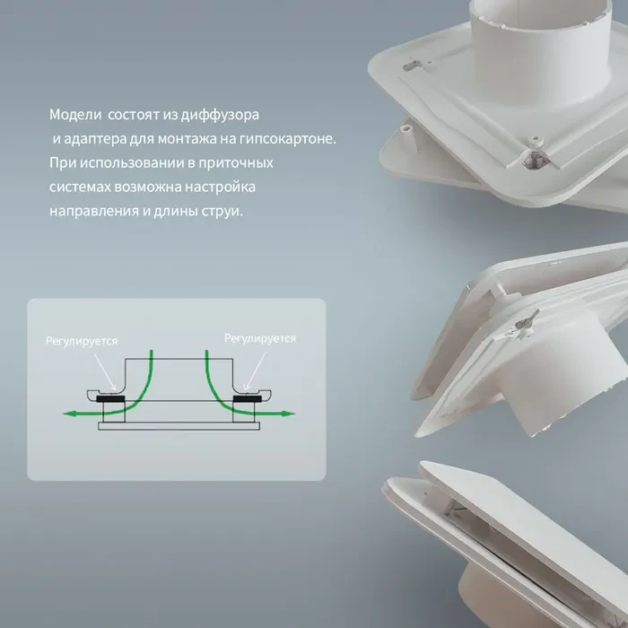 Диффузор Kernick ДПУ ф200 серии Design