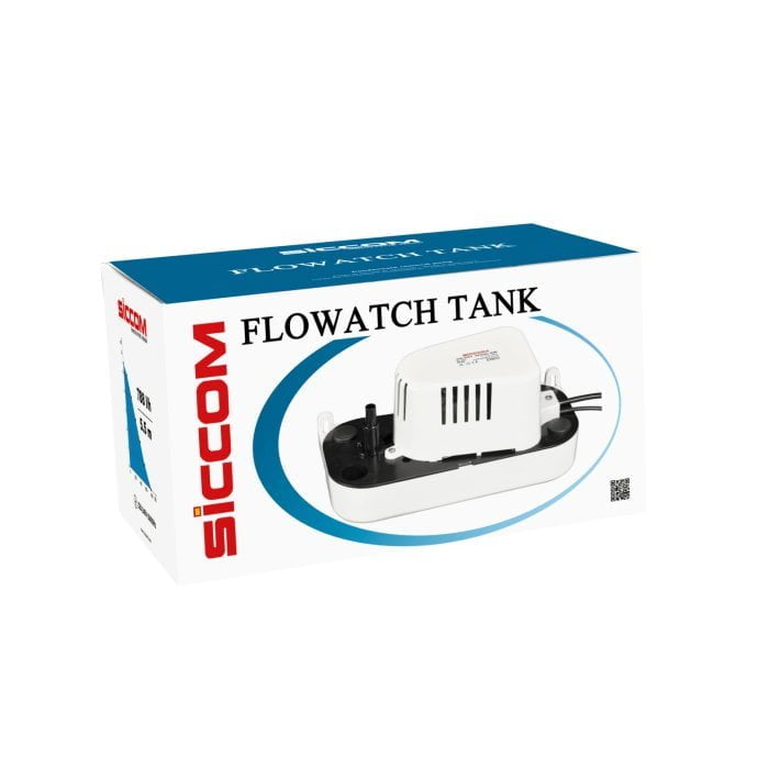 Помпа дренажная Siccom Flowatch Tank 1.3L (накопительная, 788 л/ч, h-5.5 м)