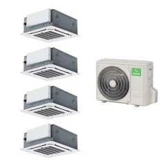 Мульти сплит-система Lessar LU-4HE28FME2/LS-MHE09BOA2/LZ-B4COBA*4шт