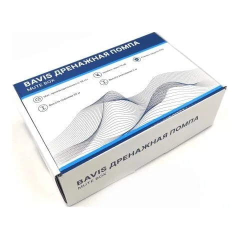 Помпа дренажная Bavis MB-Aqua проточная, 22 л/ч, 19 Дб