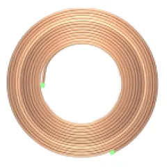 Труба медная 3/8 Sharq tubes (9,52 x 0,65мм, бухта 15м), ASTM B68