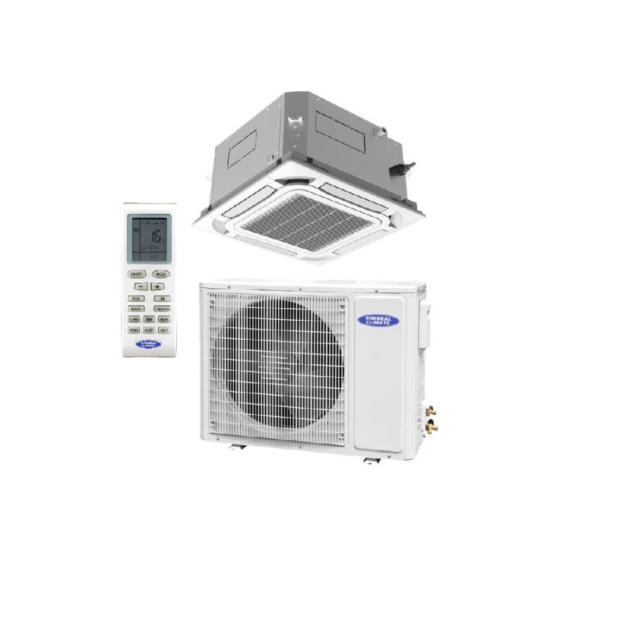 Кондиционер General Climate GC-4C12HRF(c)/GU-U12HF компактный