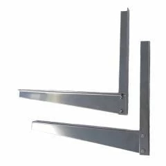 Кронштейн для кондиционера из нержавеющей стали 400х450мм, ст. 2мм, пара